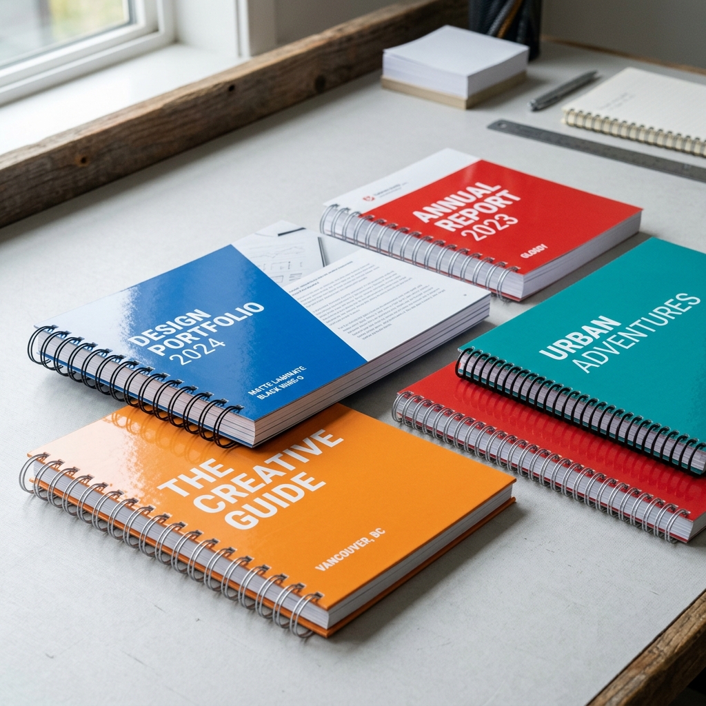 Spiral Bound Book Printing Canada